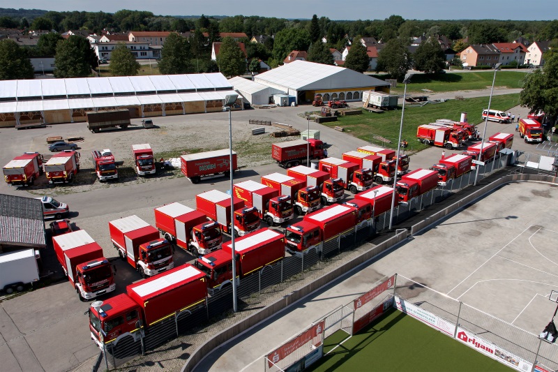 Blaulichtempfang Mühldorf 05.08.2017 12